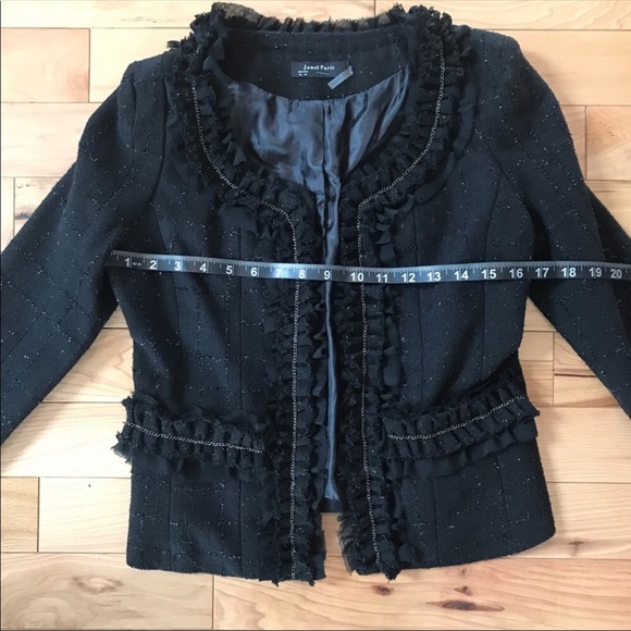 So Not-basic black blazer with sparkle detail - Picture 4 of 4